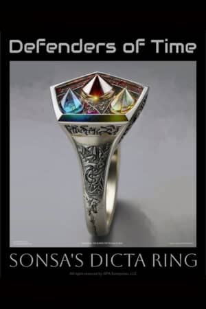 Sonsa's Dicta Ring - Semi-Gloss Poster Size: 16" x 20" (Vertical)